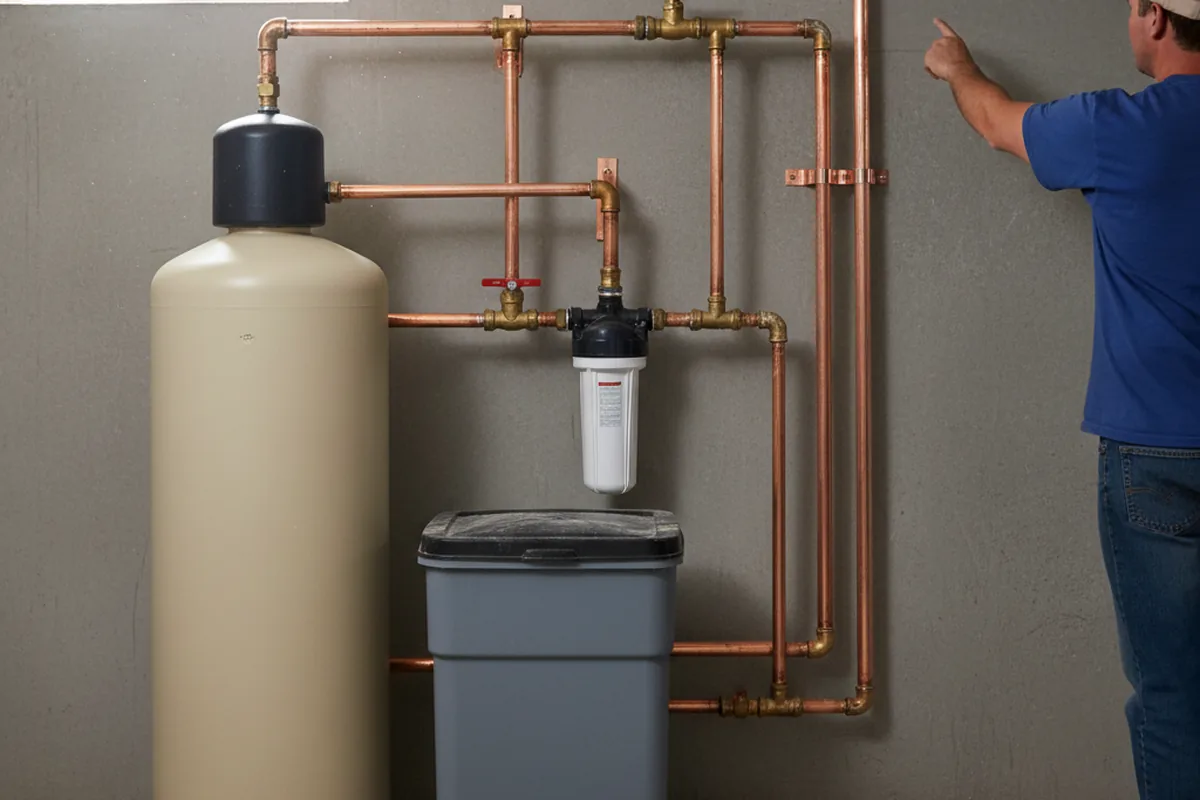 Whole-house water treatment system installed in Vacherie